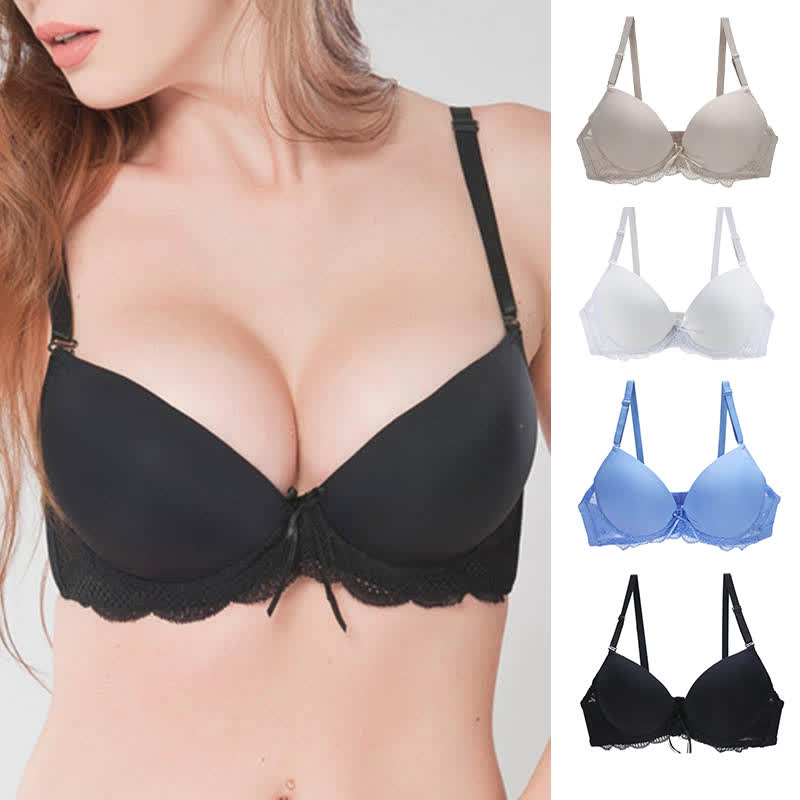 Soutien-gorge à armatures réglable et sans coutures