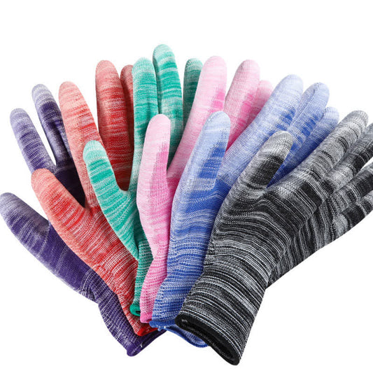Gants de travail antidérapants, résistants à l'usure et à rayures (24 paires) - image 0