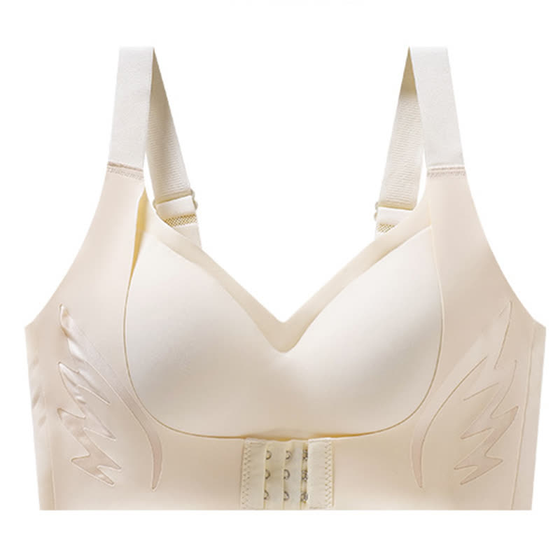 Soutien-gorge sans fil à fermeture avant réglable - Nu - 6XL - image 16