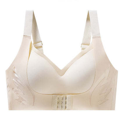 Soutien-gorge sans fil à fermeture avant réglable - Nu - 6XL - image 16