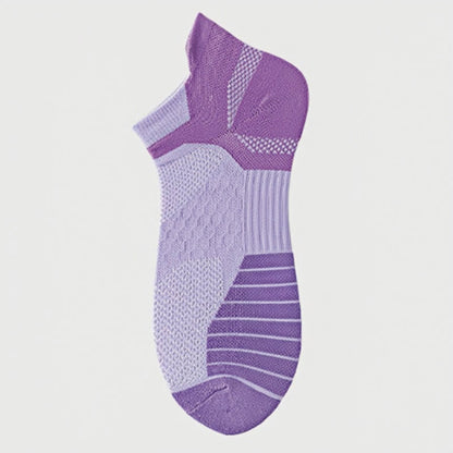 Chaussettes de compression pour chevilles Four Seasons Fitness (6 paires) - Violet - EU36-40 (US3-7) - image 11
