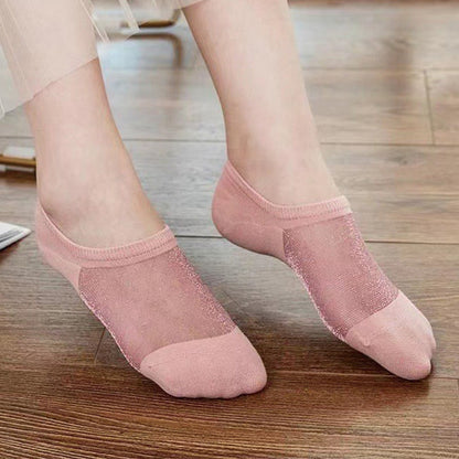 Chaussettes invisibles en maille fine et aérée (10 paires)