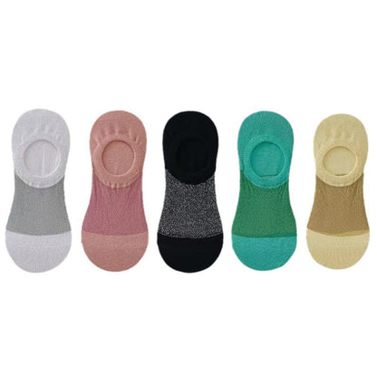 Chaussettes invisibles en maille fine et aérée (10 paires)
