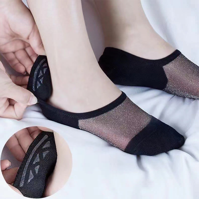 Chaussettes invisibles en maille fine et aérée (10 paires)