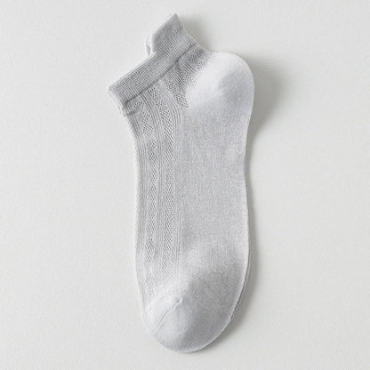 Chaussettes hautes élastiques couleur bonbon (9 paires)