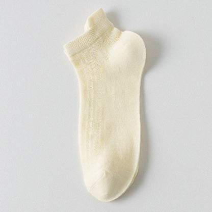 Chaussettes hautes élastiques couleur bonbon (9 paires)