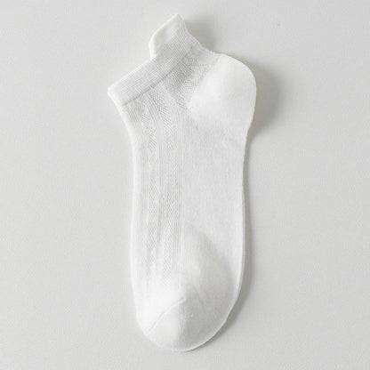 Chaussettes hautes élastiques couleur bonbon (9 paires)