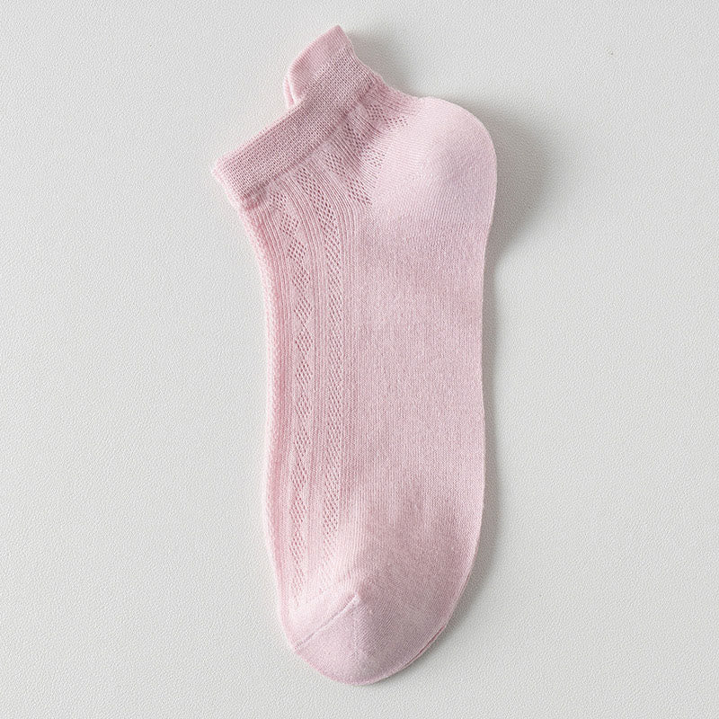 Chaussettes hautes élastiques couleur bonbon (9 paires)