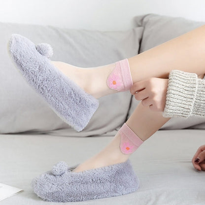 Chaussettes courtes en soie glacée à fleurs (9 paires) - image 6