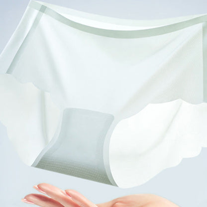 Culotte taille mi-haute respirante ultra-fine sans couture (lot de 3)