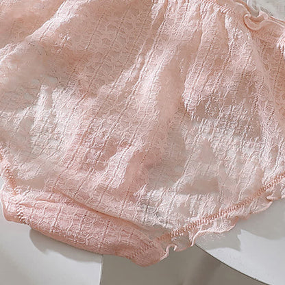 Culottes mignonnes en dentelle grande taille (lot de 3)