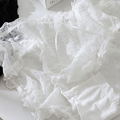 Culottes mignonnes en dentelle grande taille (lot de 3)