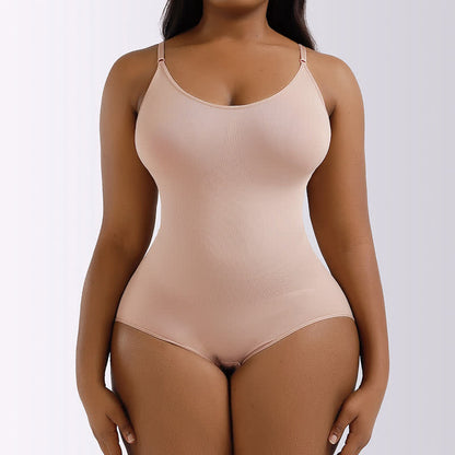Body gainant sans coutures grande taille, une pièce, rehausseur de hanches