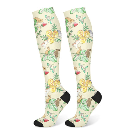 Chaussettes de compression Squirrel Fawn (3 paires) - Vert (1 paire) - S/M - image 5
