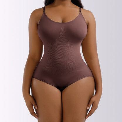Body gainant sans coutures grande taille, une pièce, rehausseur de hanches