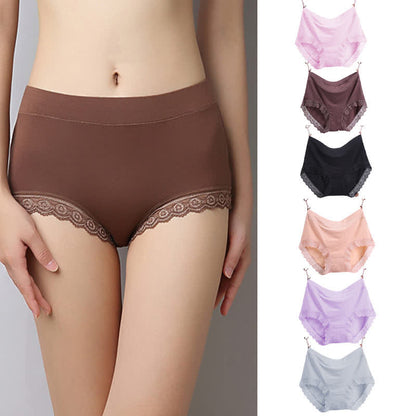 Culotte taille mi-haute en modal doux grande taille (lot de 3)