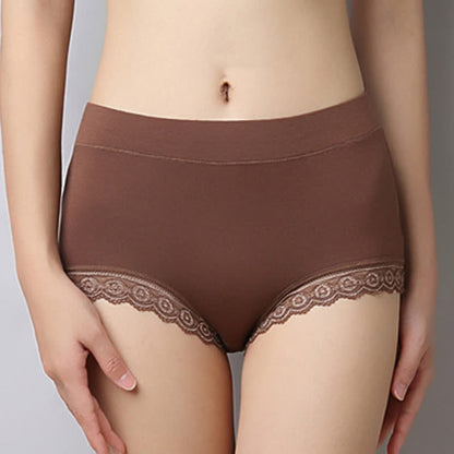 Culotte taille mi-haute en modal doux grande taille (lot de 3)