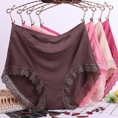 Culotte taille mi-haute en modal doux grande taille (lot de 3)