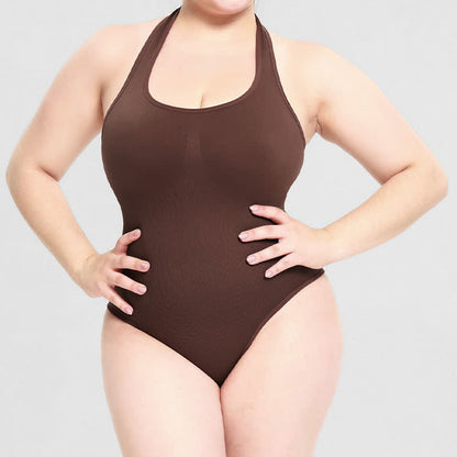 Body gainant à col licou - image 9