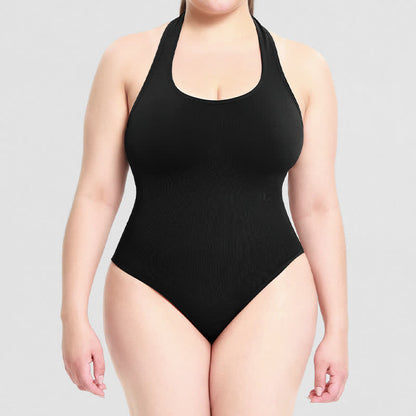 Body gainant à col licou - Noir - 3XL - image 0