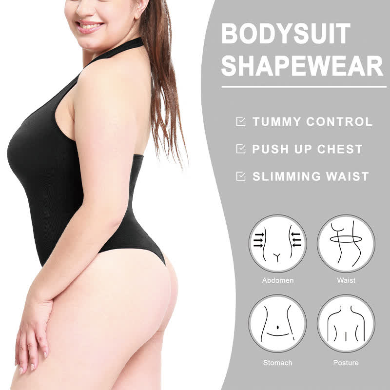Body gainant à col licou - image 1