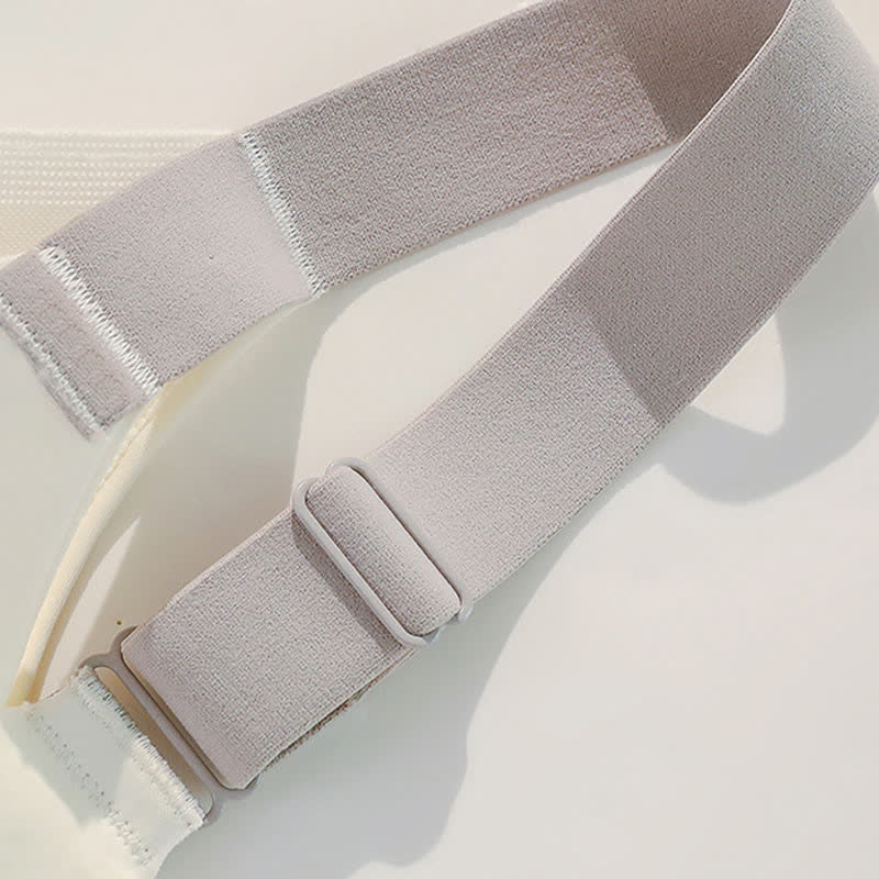 Soutien-gorge respirant sans armatures à blocs de couleurs grande taille
