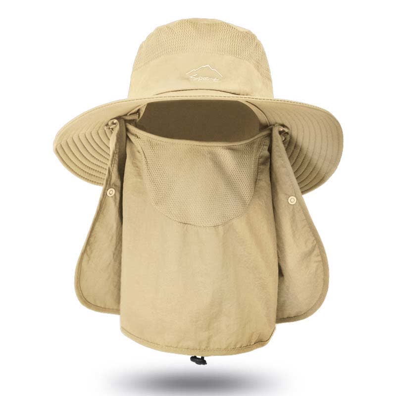 Chapeau bob multifonctionnel d'extérieur à séchage rapide - Kaki - Taille unique - image 6