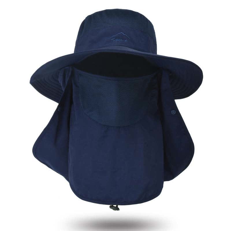 Chapeau bob multifonctionnel d'extérieur à séchage rapide - Bleu marine - Taille unique - image 13
