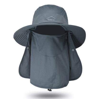 Chapeau bob multifonctionnel d'extérieur à séchage rapide - Gris foncé - Taille unique - image 20