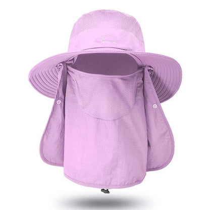 Chapeau bob multifonctionnel d'extérieur à séchage rapide - Violet - Taille unique - image 4