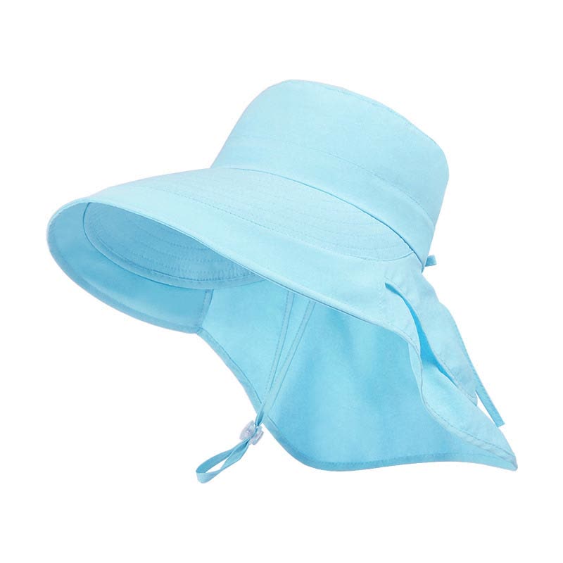 Chapeau bob à large bord pour randonnée en plein air - Bleu - Taille unique - image 3
