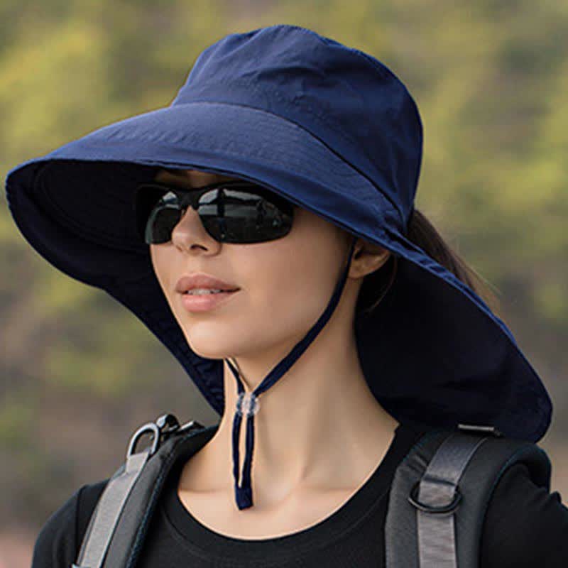 Chapeau bob à large bord pour randonnée en plein air - image 14