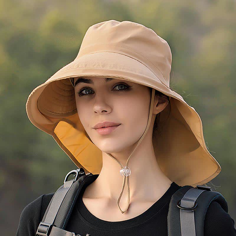 Chapeau bob à large bord pour randonnée en plein air - image 5