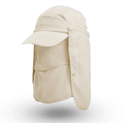 Casquette de baseball multi-usages avec protection solaire pour l'extérieur - Beige - Taille unique - image 13
