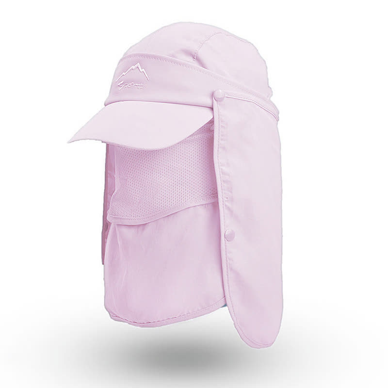 Casquette de baseball multi-usages avec protection solaire pour l'extérieur - Rose - Taille unique - image 14