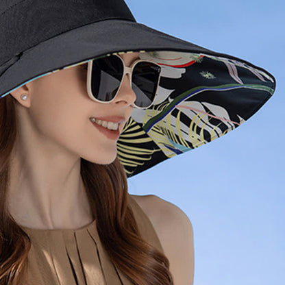 Chapeau bob réversible à large bord - image 12