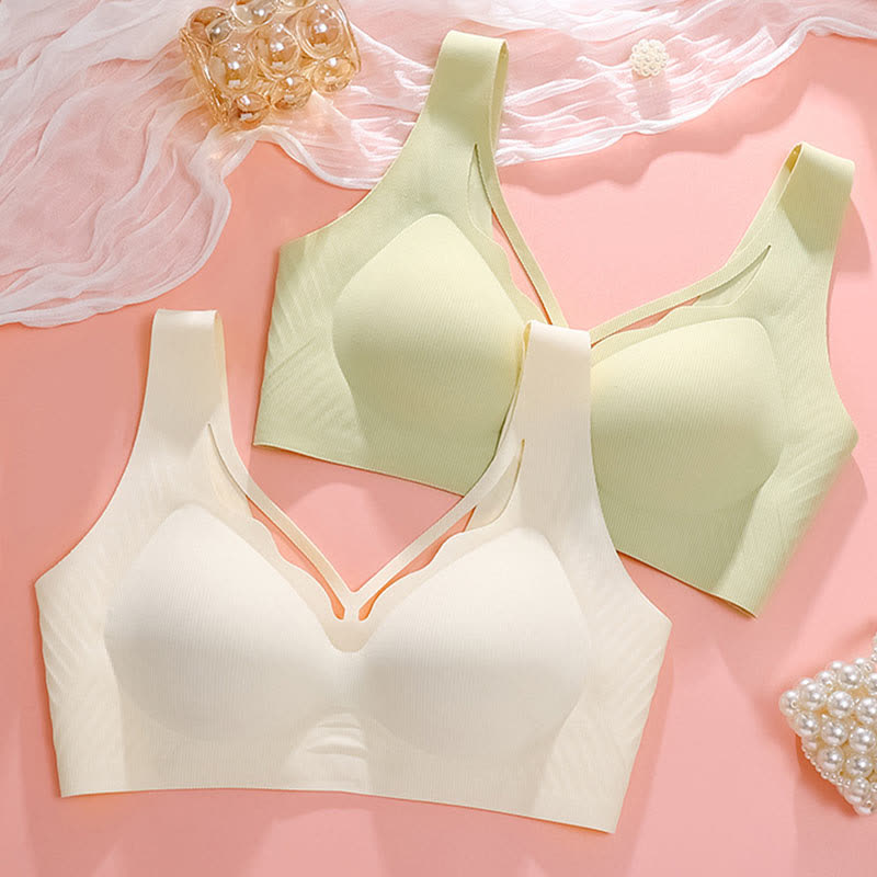 Soutien-gorge fin sans armatures à la mode - image 3