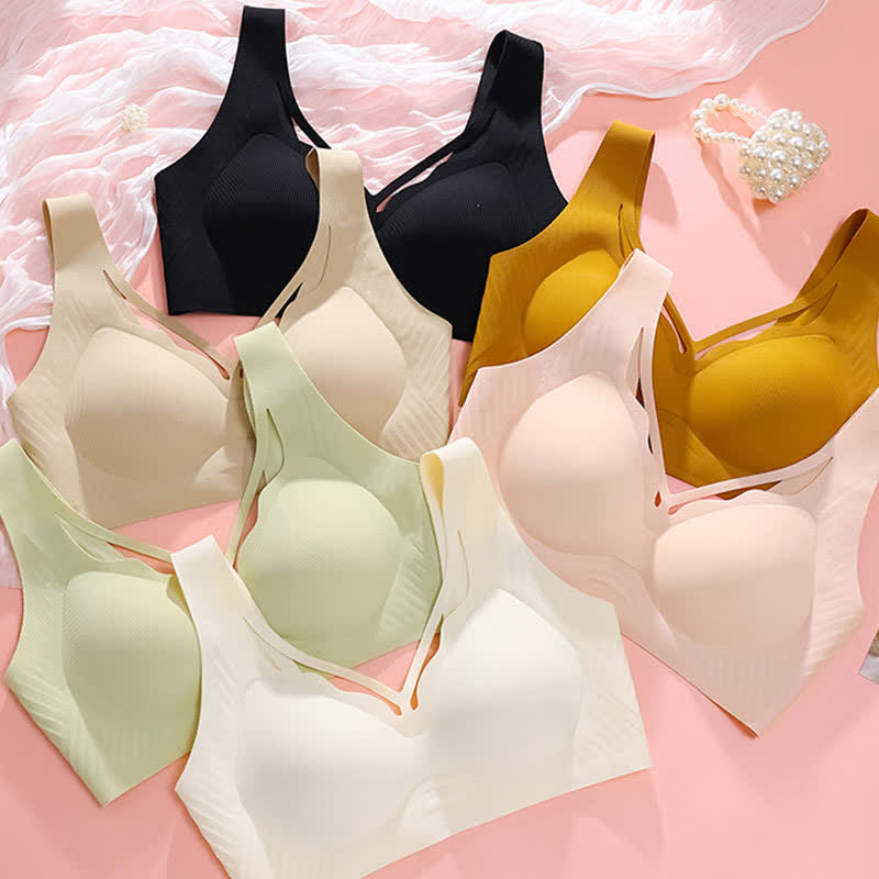 Soutien-gorge fin sans armatures à la mode - image 1