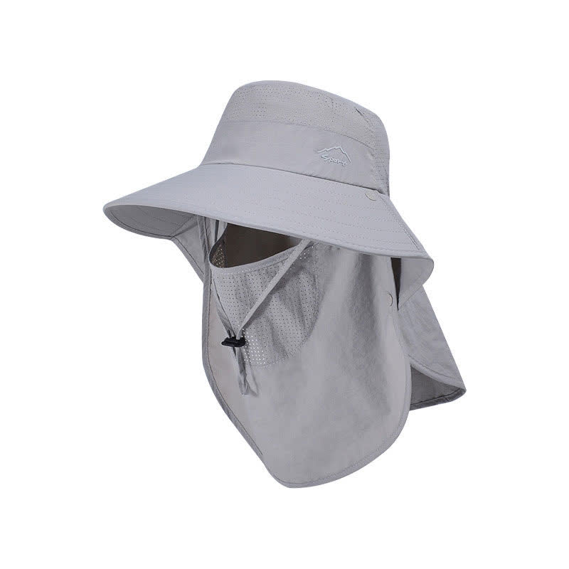 Bob avec masque facial amovible - Gris clair - Taille unique - image 6