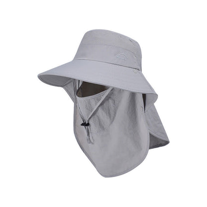 Bob avec masque facial amovible - Gris clair - Taille unique - image 6