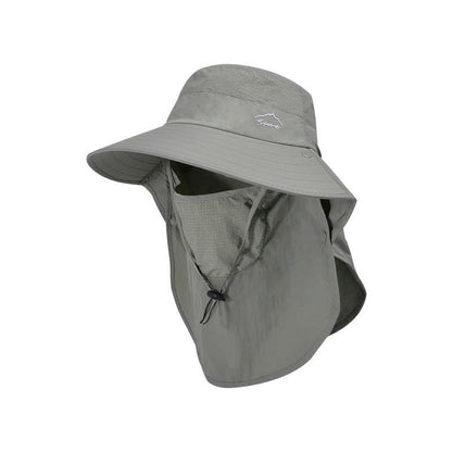 Bob avec masque facial amovible - Vert foncé - Taille unique - image 12
