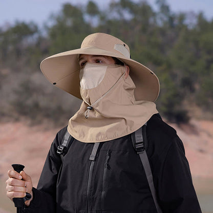 Masque de protection solaire d'extérieur, chapeau bob