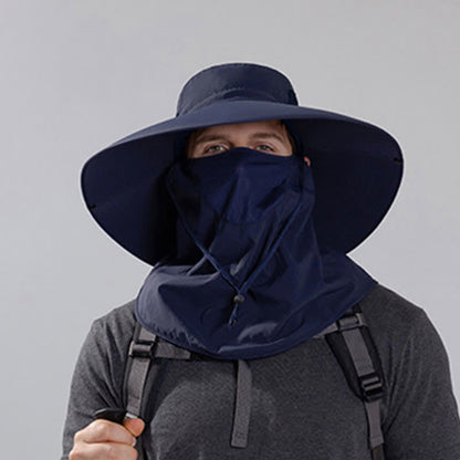 Masque de protection solaire d'extérieur, chapeau bob