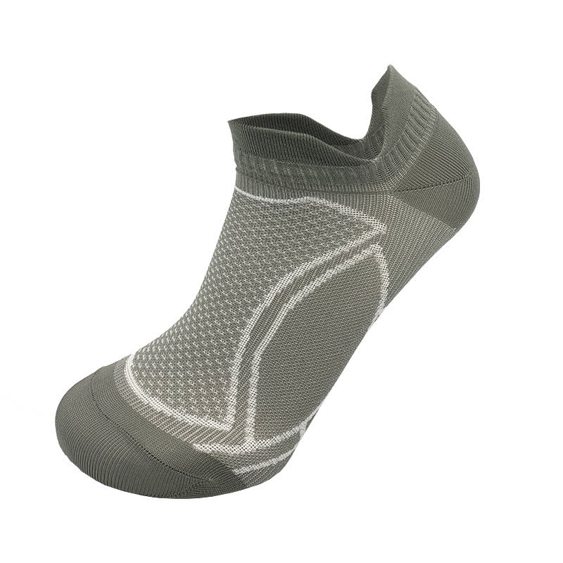 Chaussettes de compression pour chevilles de sport et de fitness (8 paires) - Gris - EU36-43 (US3-9) - image 12