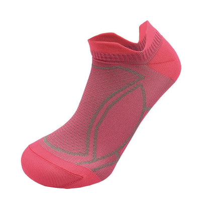 Chaussettes de compression pour chevilles de sport et de fitness (8 paires) - Rose - EU36-43 (US3-9) - image 8
