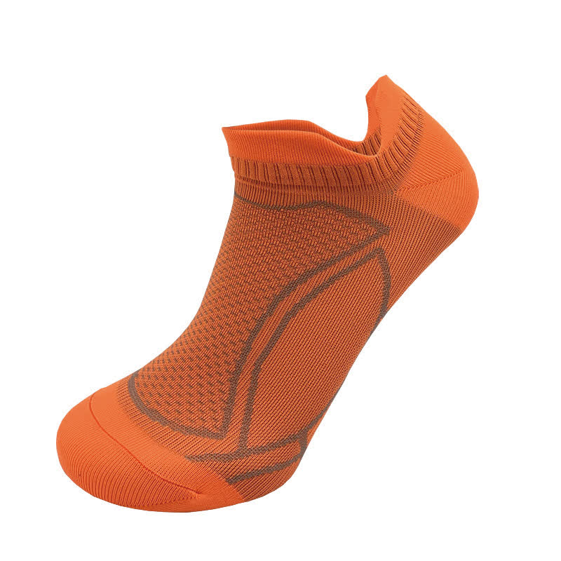 Chaussettes de compression pour chevilles de sport et de fitness (8 paires) - Orange - EU36-43 (US3-9) - image 3