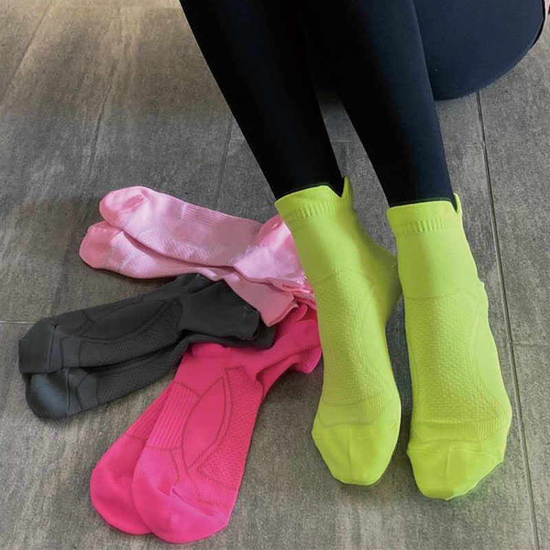 Chaussettes de compression pour chevilles de sport et de fitness (8 paires) - image 4