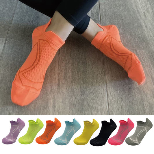 Chaussettes de compression pour chevilles de sport et de fitness (8 paires) - image 0