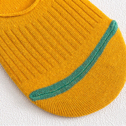 Chaussettes invisibles en coton avec talon antidérapant (10 paires)