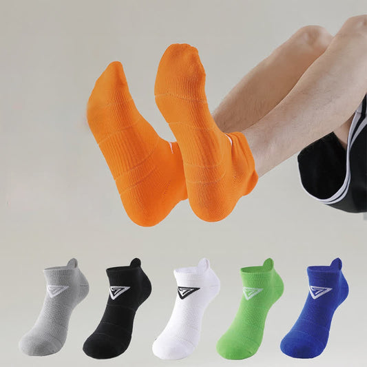 Chaussettes de compression de sport à motif triangulaire (6 paires) - Multicolore - EU39-44 (US6-10) - image 0
